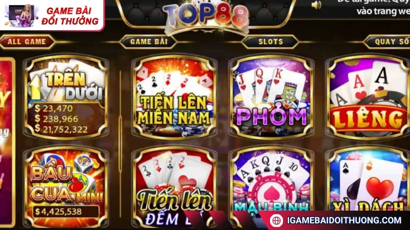 Cổng game Top88 - Sân chơi mới lạ