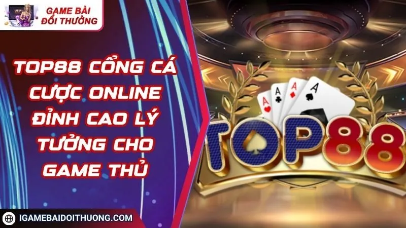 TOP88 Cổng Cá Cược Online Đỉnh Cao Lý Tưởng Cho Game Thủ